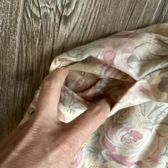 2/$18 SALE! Vintage Floral Skirt Talbots S Cottage High Waist Cowboy Pleated - Picture 5 of 8